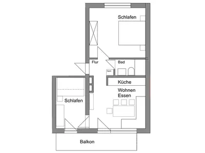 Ferienwohnung für 5 Personen (45 m²) in Kirchzell 9/10