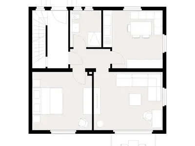 Grundriss FEWO EG