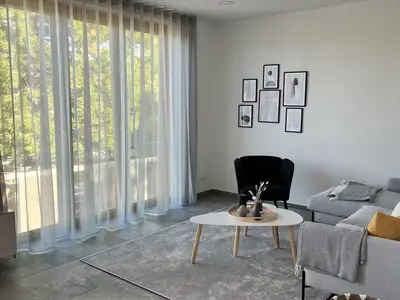 Blick zum Wohnzimmer