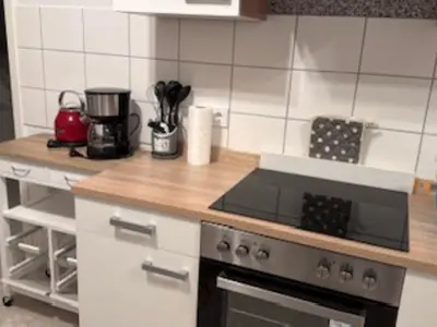 Küche, Backofen, Ceranfeld