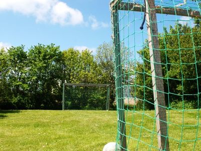 ausreichend Platz zum Fußballspielen