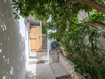 outside