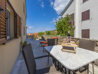 Ferienwohnung für 3 Personen (25 m²) in Klenovica 1/10