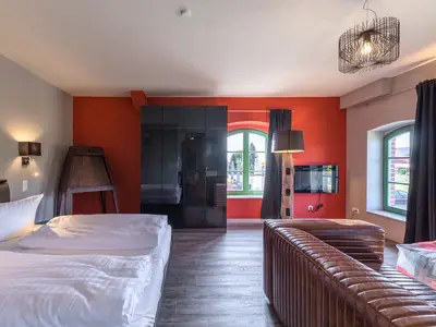 Ferienwohnung Wellenzauber Klink Sofa
