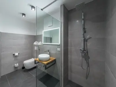 Ferienwohnung Wellenzauber Klink Bad mit Dusche