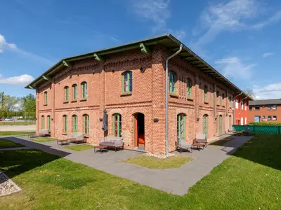 Ferienwohnung Müritznest Klink Außenansicht des Gebäudes
