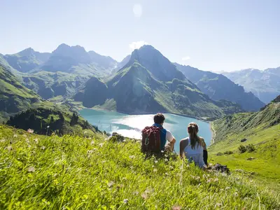 Blick auf den Spullersee