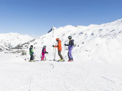 Skifahren am Sonnenkopf