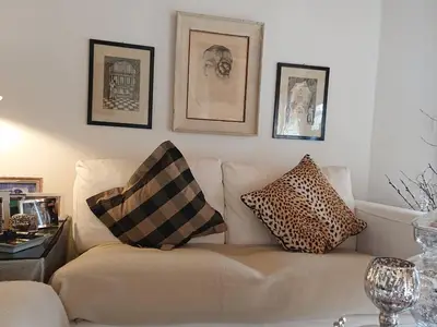 Blick vom Sofa aus
