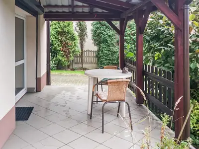 outside