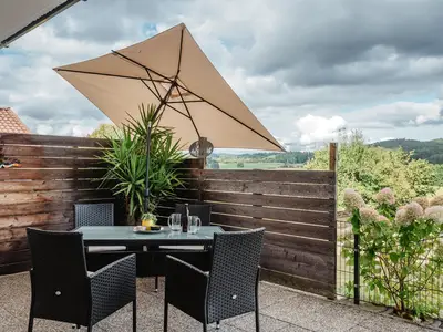 Terrasse mit herrlicher Aussicht