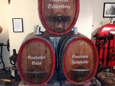 Weinfässer im Wein- und Heimatmuseum