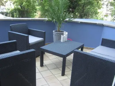 Terrasse zum Innenhof