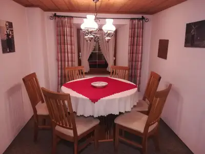 Essbereich Ferienwohnung