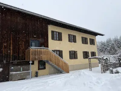 Winterfoto Haus