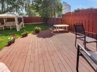 outside