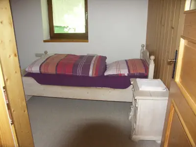 Schlafbereich. Einzelbettzimmer