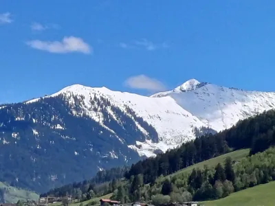 Aussicht vom Eingang zum Apartment Sternenhöhle