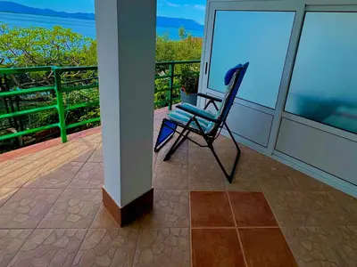 Apartment terrasse 15m2 großer Blick auf das Meer und die Bucht von Mali Ston