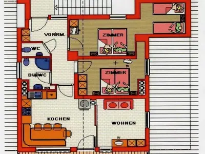 Ferienwohnung für 8 Personen (72 m²) in Königsleiten 5/9