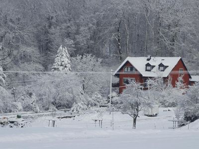 Haus Ilex im Winter