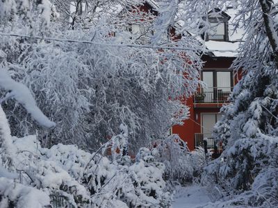 Haus Ilex m. Garten, Winter