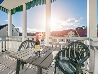 Blick vom Balkon