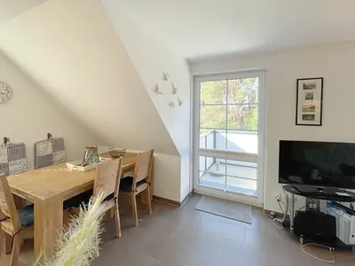 Freundlicher Essplatz für gemeinsame Mahlzeiten in Koserow