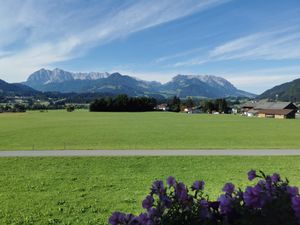 Ausblick vom Balkon Kaiser-Ferienwohnung Waldesruh