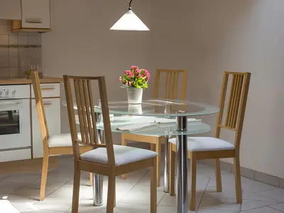 Ferienwohnung Dagn - Esstisch