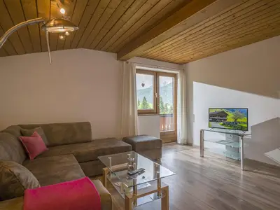 Ferienwohnung Dagn - große Couch