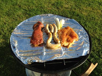 Grillen im Garten