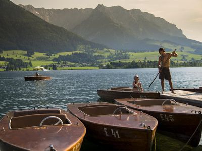 Der Walchsee - mit Bootsverleih