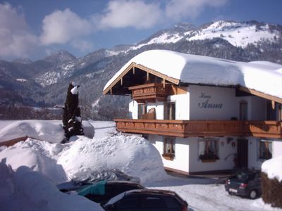 Haus Anna im Winter