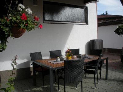 Terrasse/HausMargit/Kössen/Kaiserwinkl