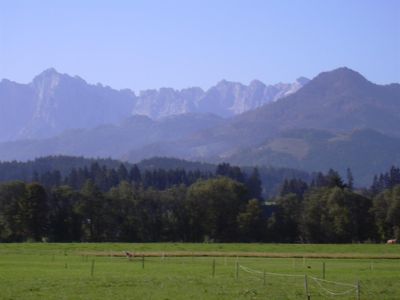 Blick zum WildenKaiser/HausMargit/Kössen/Kaiserwin