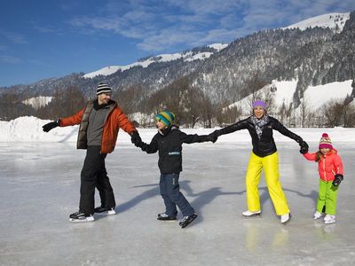 Kaiserwinkl, Eislaufen