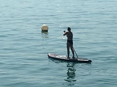 Stand Up Paddling .... mehrere Vermietungen im Ort !