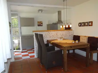 KITCHEN, INSIDE, OUTSIDE