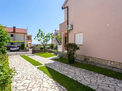 outside