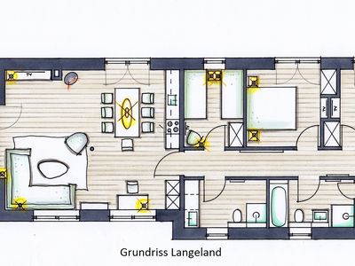 Ferienwohnung für 6 Personen (100 m²) in Kronsgaard 4/5