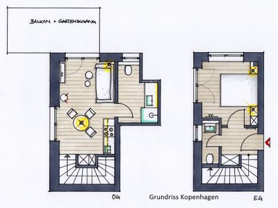 Ferienwohnung für 2 Personen (40 m²) in Kronsgaard 5/5