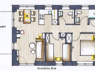 Ferienwohnung für 4 Personen (60 m²) in Kronsgaard 4/5