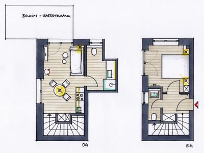 Ferienwohnung für 2 Personen (40 m²) in Kronsgaard 7/10