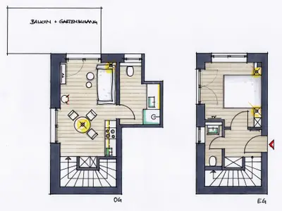 Ferienwohnung für 2 Personen (40 m²) in Kronsgaard 7/10