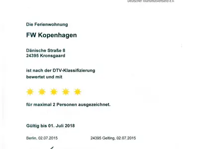 Ferienwohnung für 2 Personen (40 m²) in Kronsgaard 8/10