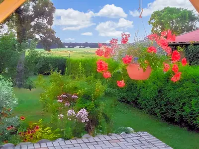 outside