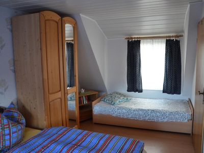 Oben, Schlafzimmer mit ein zusätzliches Bett