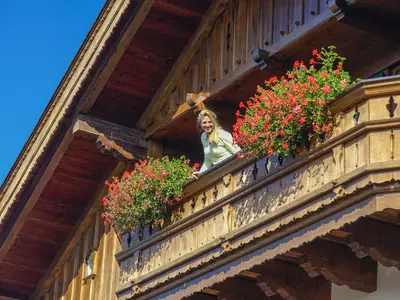 Ferienglück Haus - Sommer Süd Hausansicht 2-Stock-