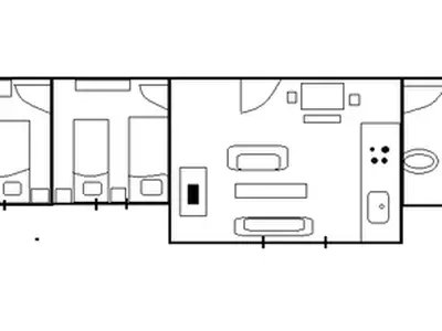 nachgestellter Grundriss